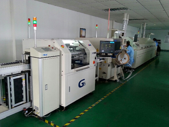 儀表事業(yè)部全自動(dòng)回流焊生產(chǎn)線建成