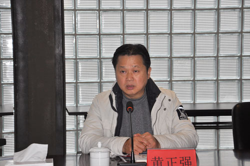浙江省工商聯(lián)黨組副書記、副主席黃正強調研柯力