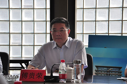 寧波市江北區(qū)區(qū)委副書記、區(qū)長傅貴榮一行蒞臨我公司調(diào)研指導(dǎo)工作